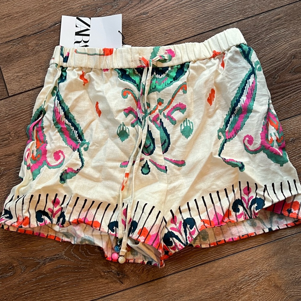 Zara Bohemian Shorts.  Size small